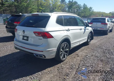 2022 Volkswagen Tiguan 2.0T Sel R-Line from USA, damaged, VIN 3VV4B7AX9NM176468